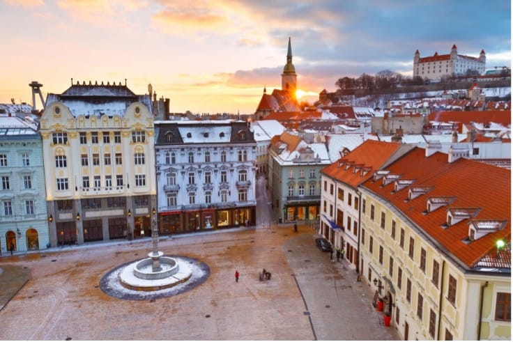 Bratislava main square