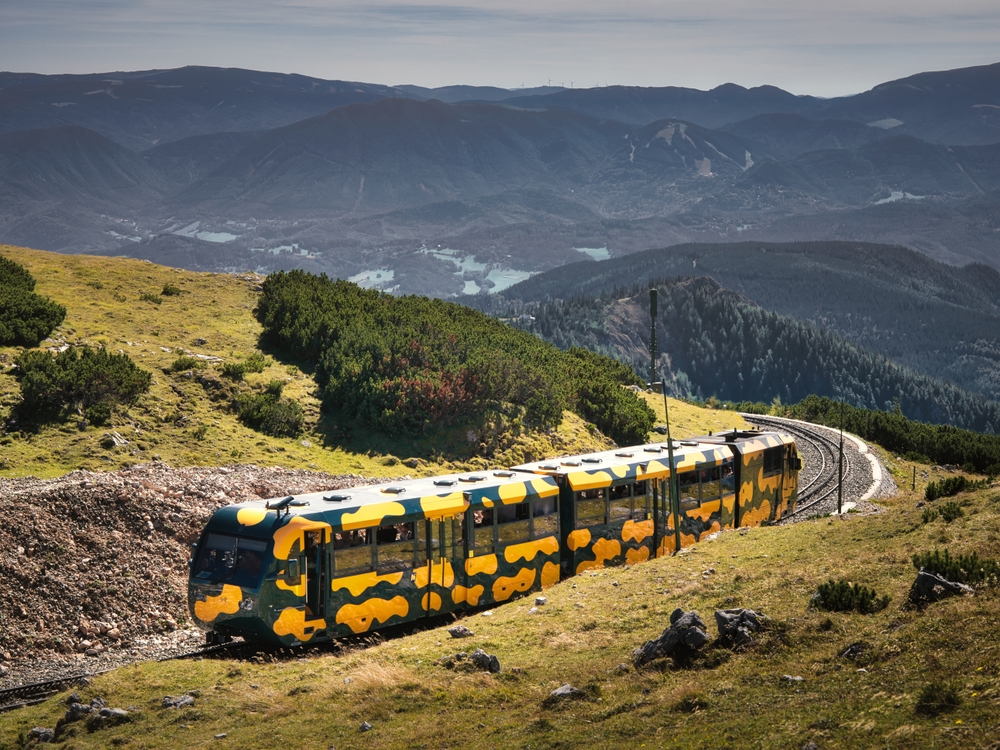 Schneebergbahn Rack Railway Train